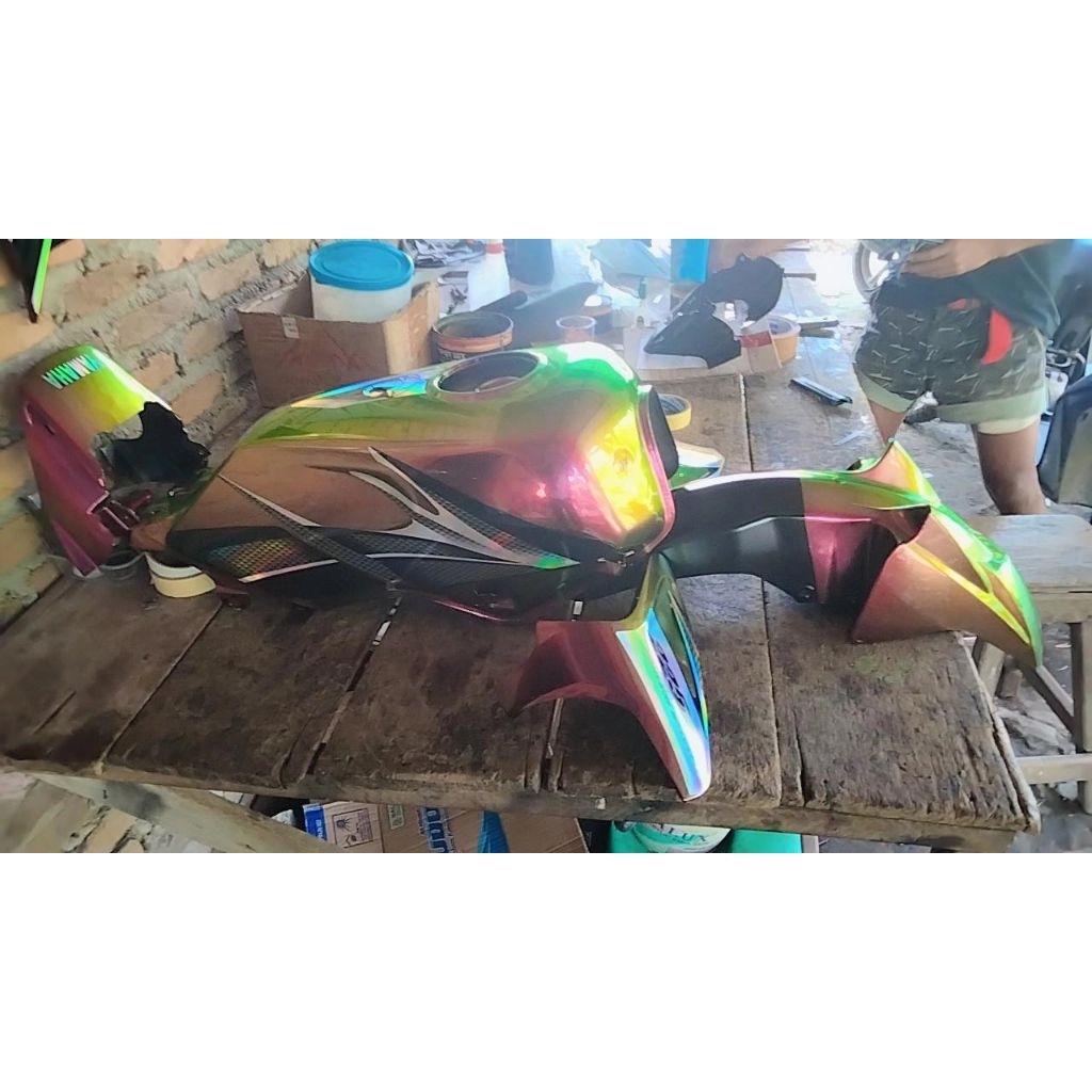 tangki set scorpio steko bunglon