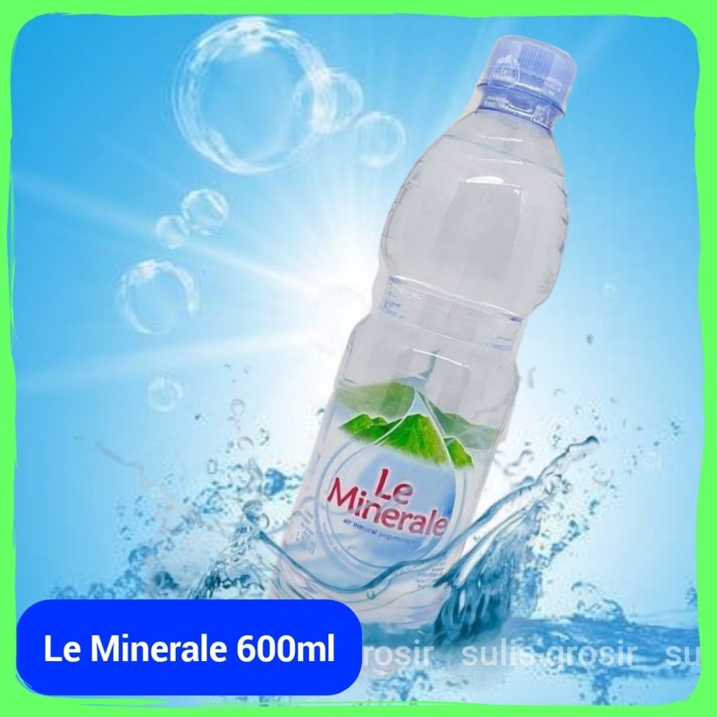 

Le Minerale Air Mineral Kemasan Botol 600ml