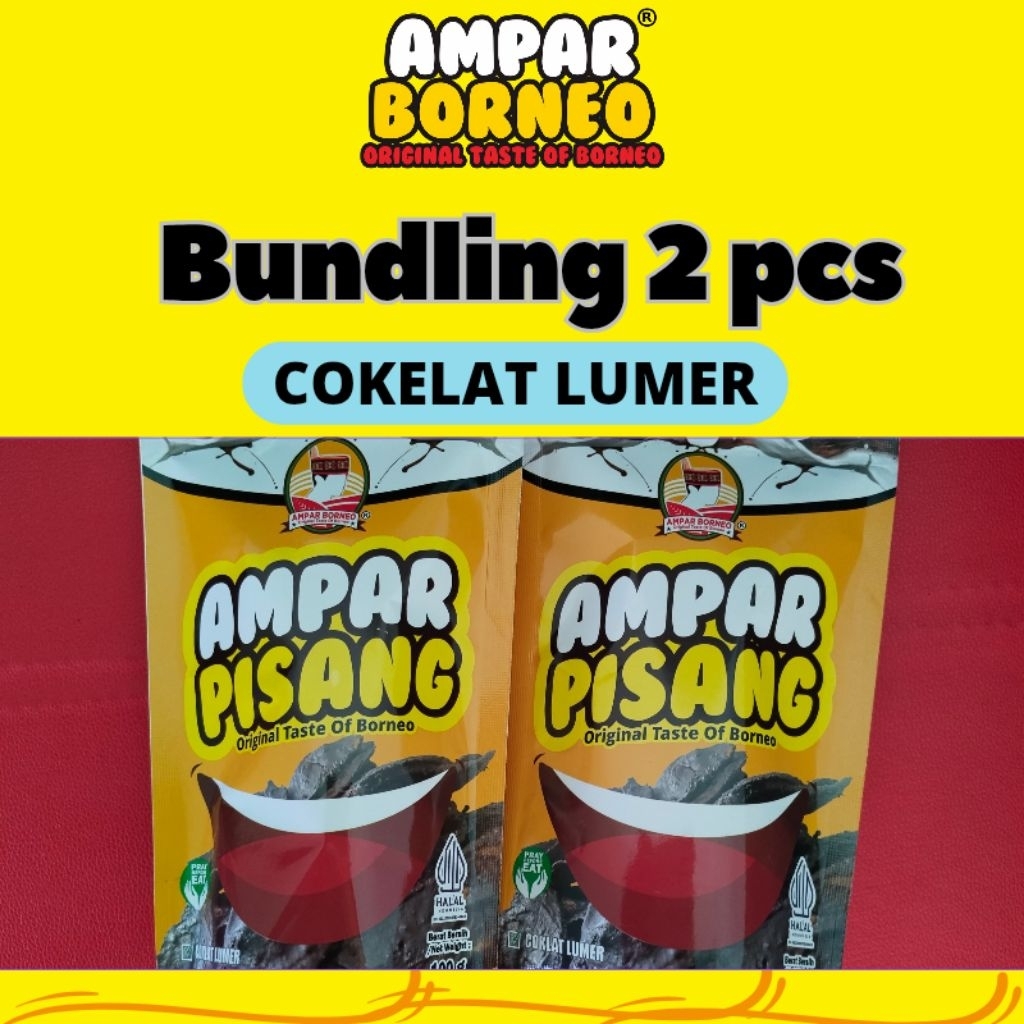 

Ampar Pisang Melted Chocolate Bundling 2 pcs | Keripik Pisang Cokelat Lumer Renyah Krispi
