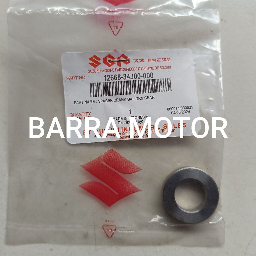 Bosh Spacer Bearing Balancer Satria Fu Fi Injeksi Original SGP