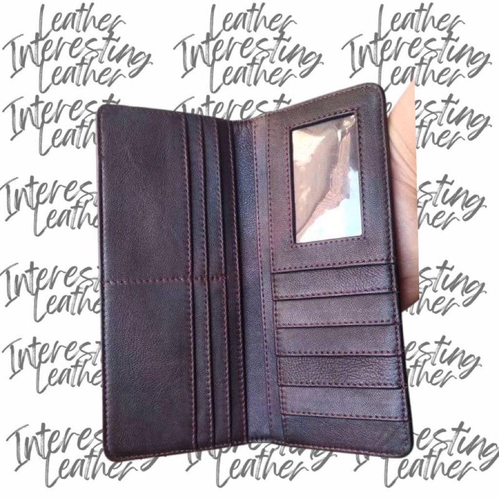 Dompet panjang - Dompet Kulit - Dompet Kulit Panjang - Dompet Pria