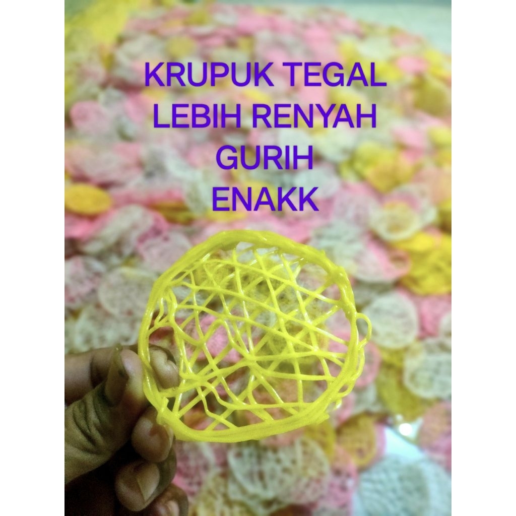 

KRUPUK MIE KHAS TEGAL,ENAK DAN LEBIH GURIH