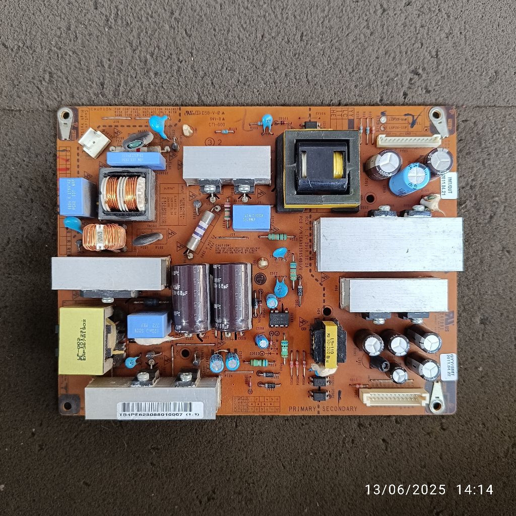 Psu power suplay asli cabutan led tv televisi LG 32LD330 32LD330-TA original copotan