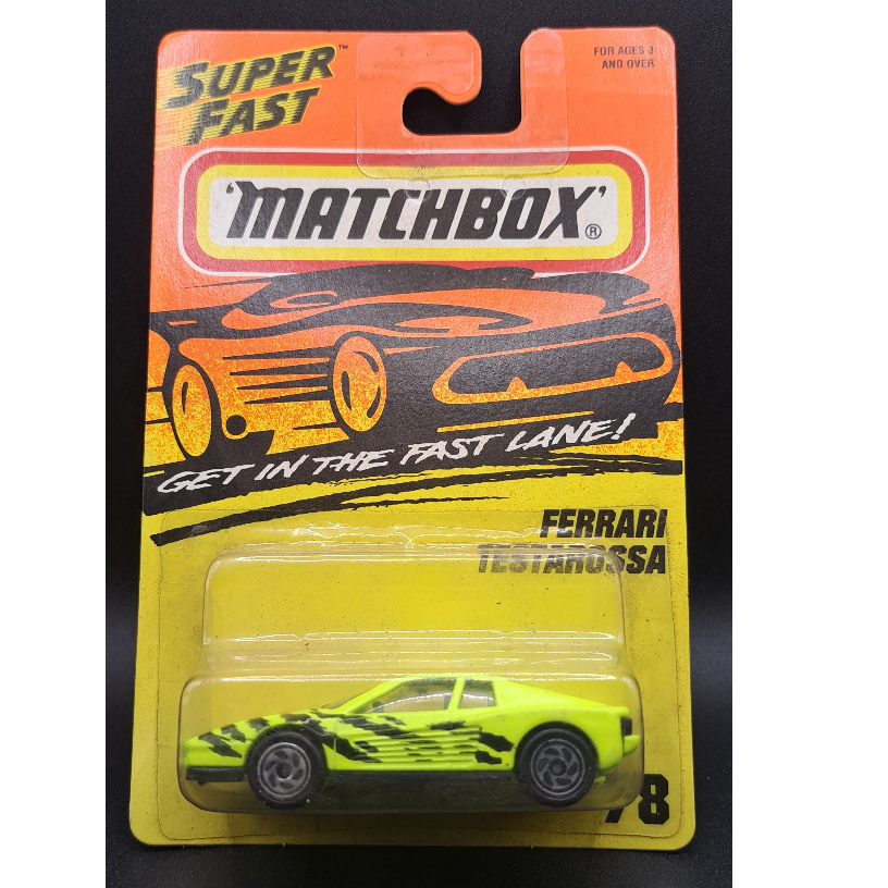 1996 Matchbox – Ferrari Testarossa – Super Fast
