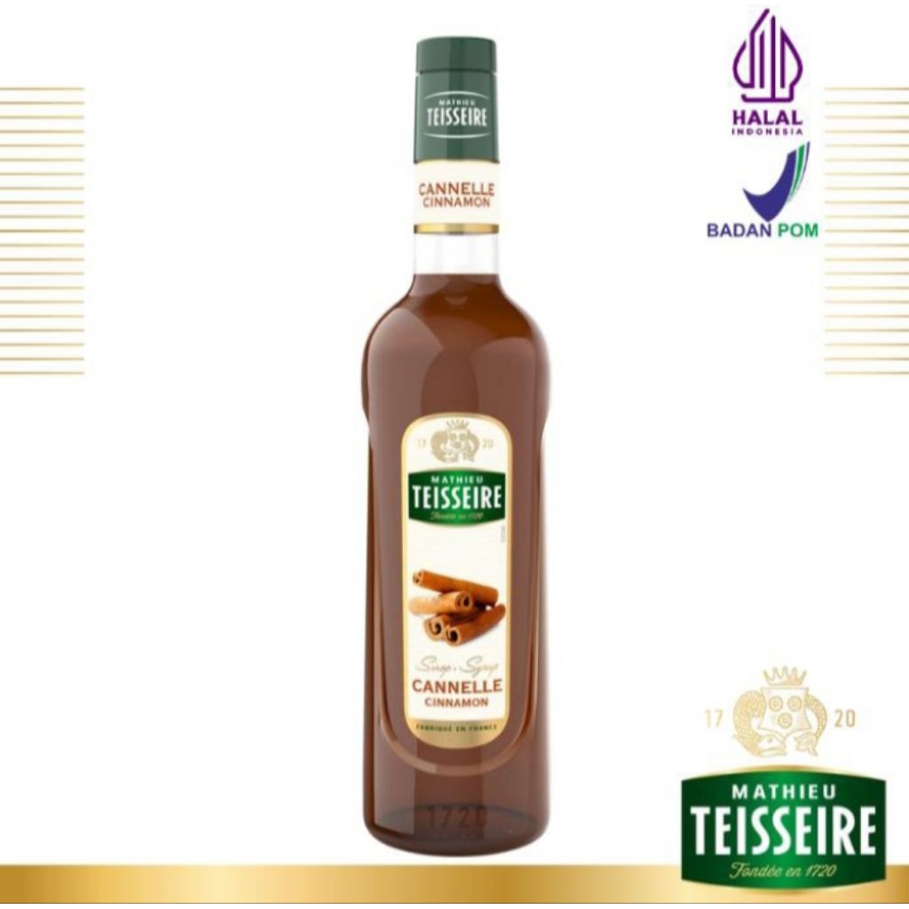

Sirup Teisseire rasa Cinnamon 700ml France's no 1 syrup