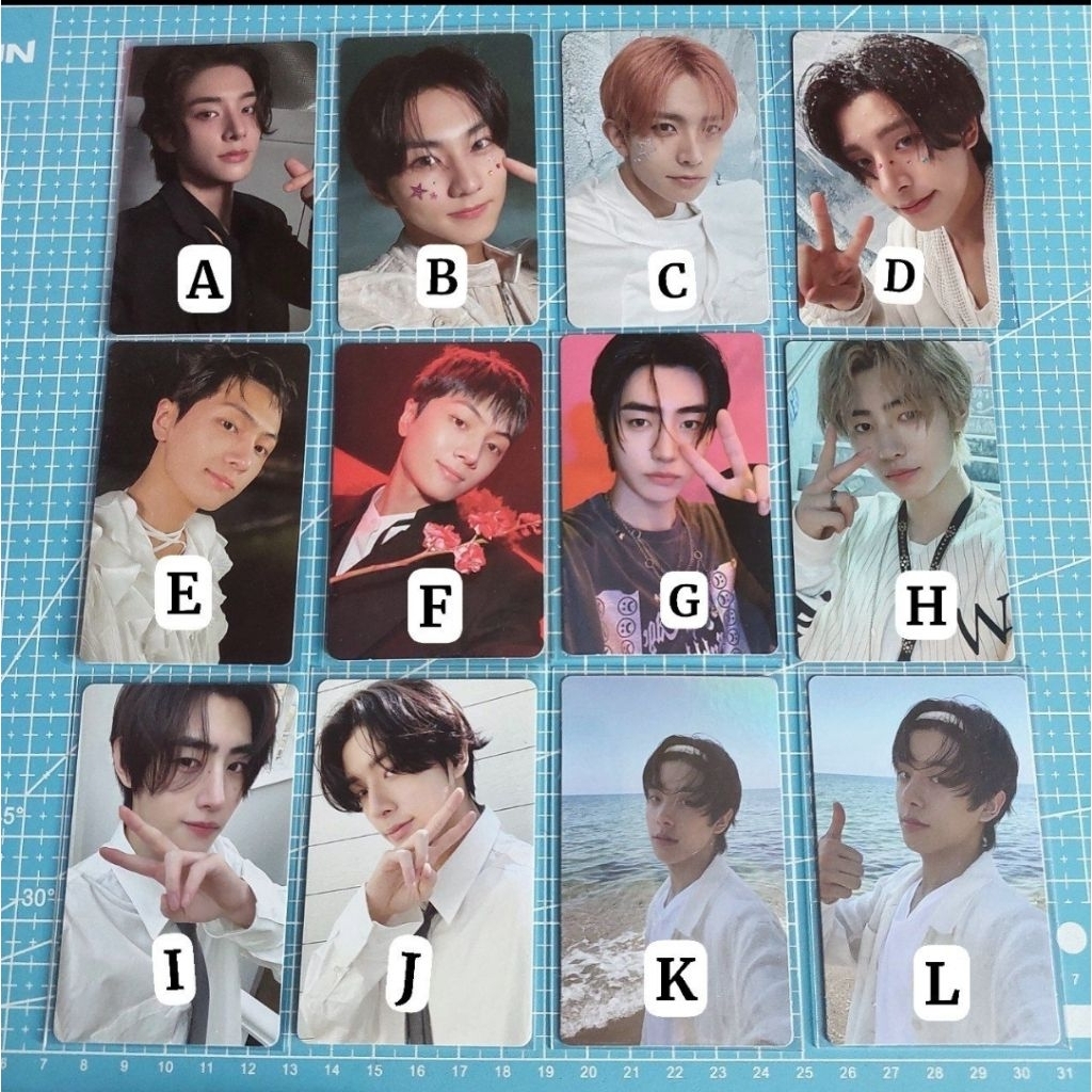 pc ENHYPEN yzy ums sticker ytgift r1 whitemidnight kasana dicon solo jungwon heeseung jay jake sungh