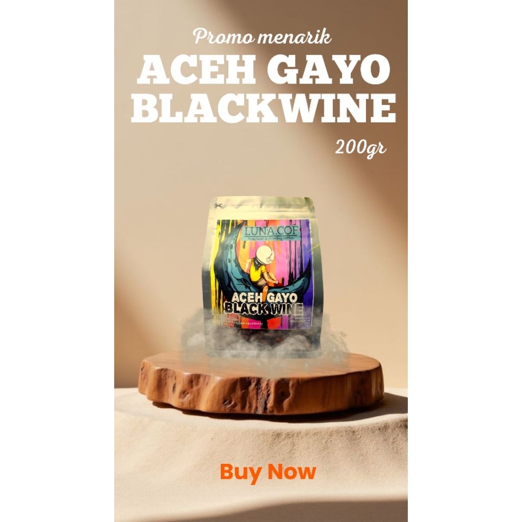 

KOPI BIJI / GILING ACEH GAYO BLACKWINE