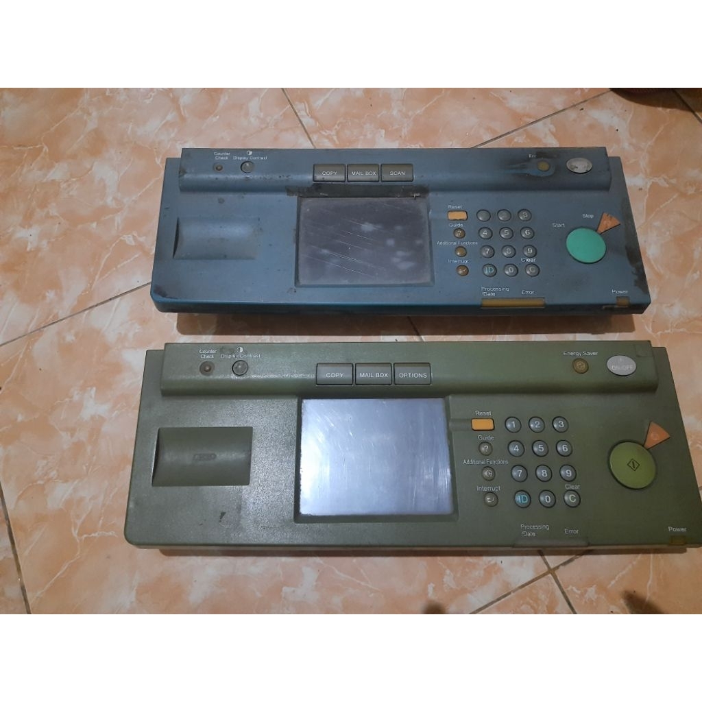 LCD canon ir5000 / ir 6000 lengkap dengan tombol.