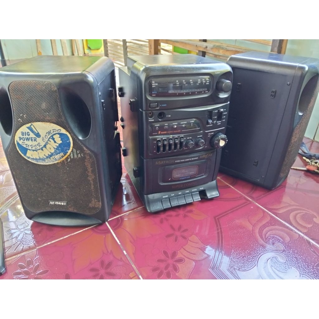 radio tape bekas merk asraton