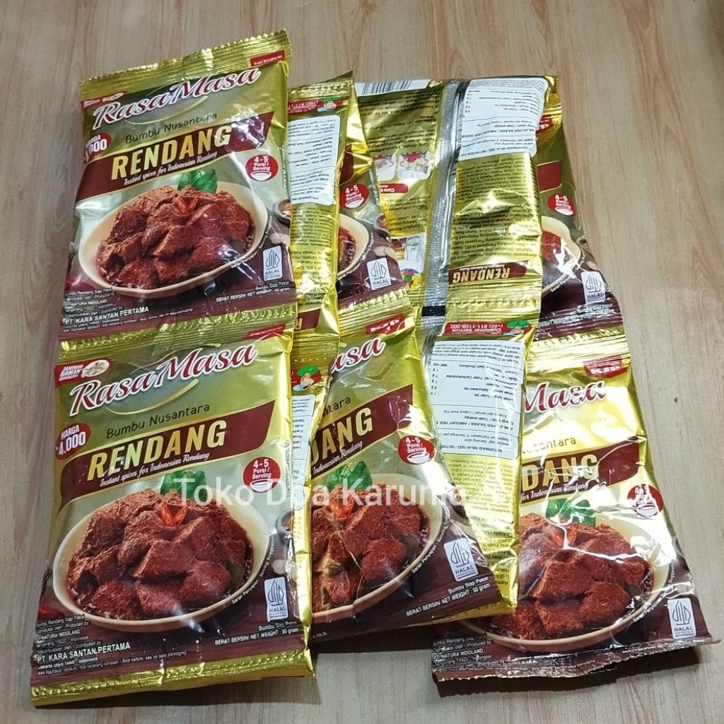 

Bumbu RasaMasa Renceng (10 sachet)