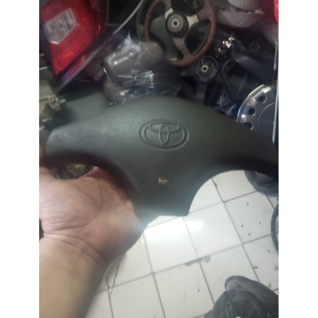 COVER KLAKSON STIR TOYOTA STARLET KAPSUL TURBO LOOK ORIGINAL