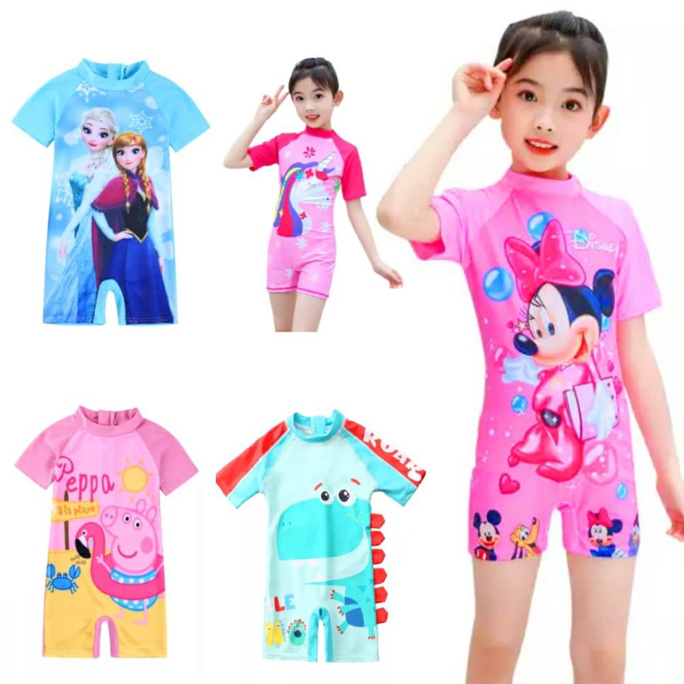 KODE C69O 1 TAHUN Free Ongkir COD Baju Renang Anak Perempuan Diving Baju Renang Bayi Baju Renang Ana