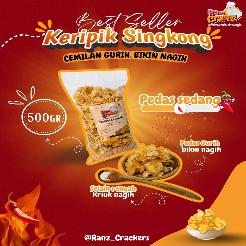 

Kripik Singkong 500gram