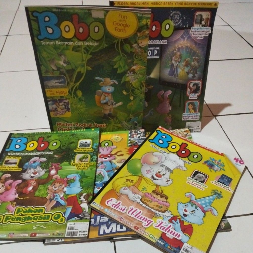 BUNDEL MAJALAH BOBO ISI 3 PCS