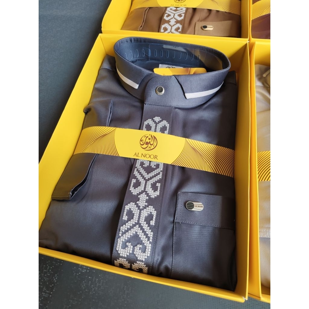 JUBAH AL NOOR MOTIF POLYSTER