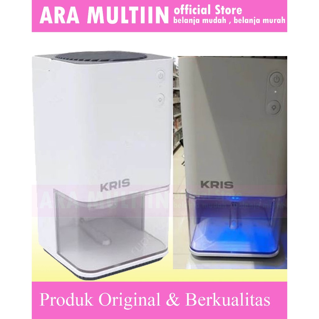 KRIS DEHUMIDIFIER 1.2L / PENYEDOT KELEMBAPAN / KELEMBAPAN RUANGAN