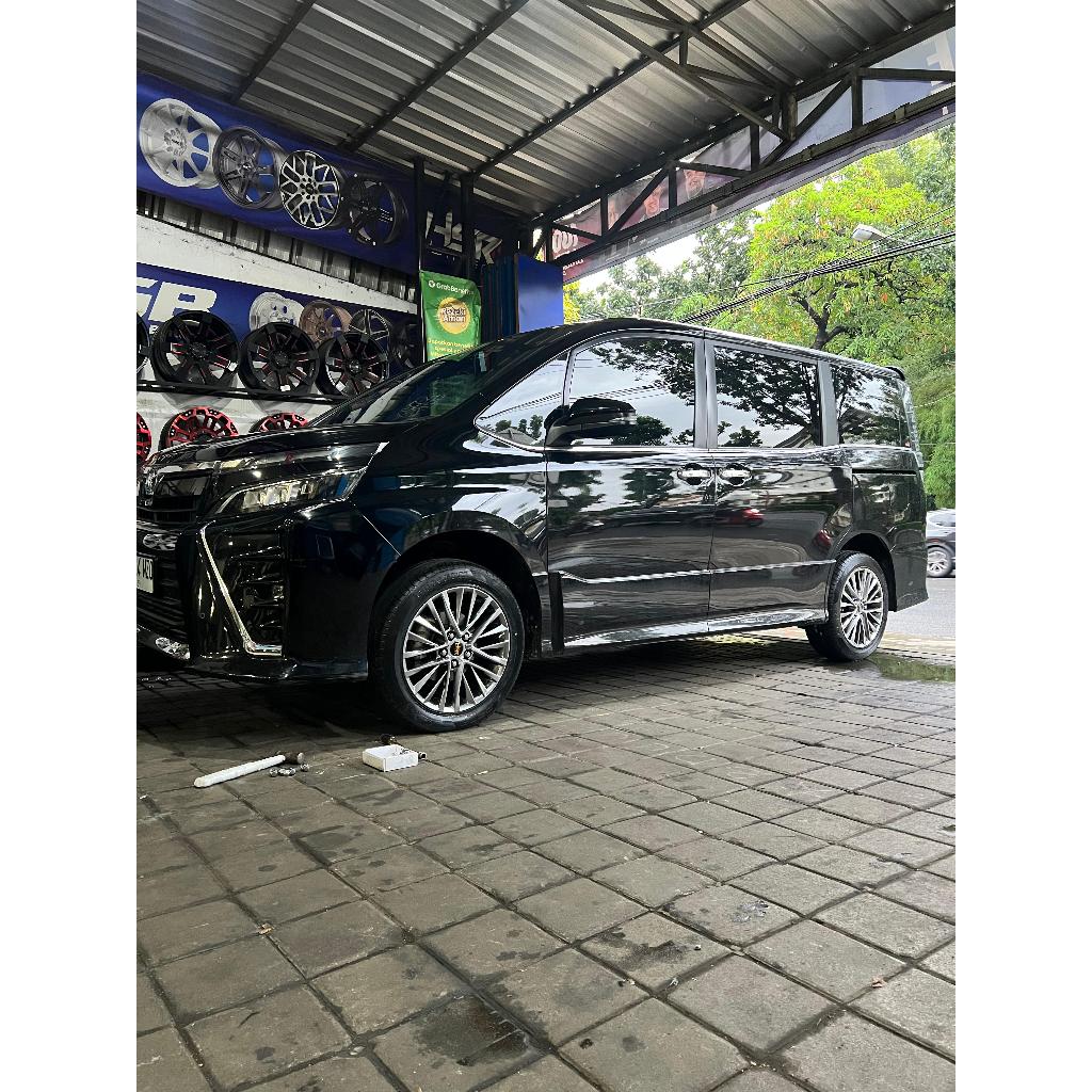 paket velg plus ban accelera 225 50 r17 untuk mobil voxi use velg hsr london ring 17