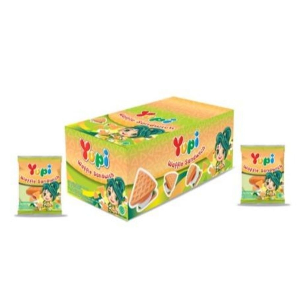 

permen yupi waffle Sandwich 1 pack isi 12pcs