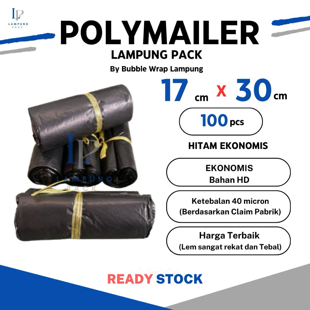 

Plastik Packing Online Shop / Plastik Polymailer 17X30CM ,25X40CM, 30X40CM isi 100Pcs Lampung