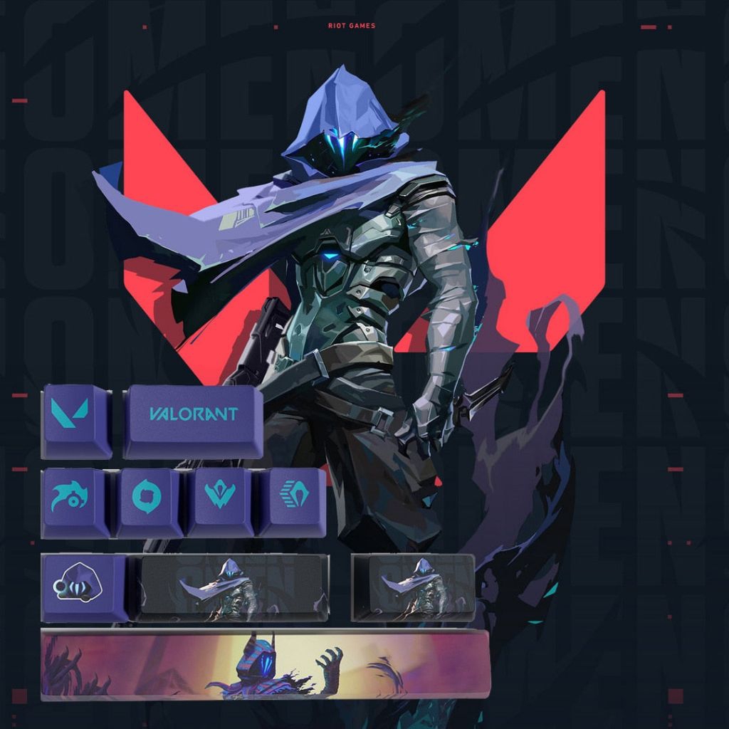 Keycaps Omen Valorant