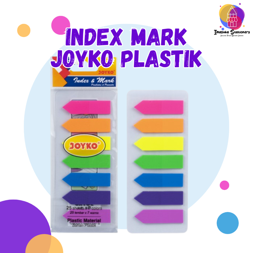 

Index Mark / Index Memo Joyko / Stick Note Joyko IM-31 Plastik Imasuka Stationery