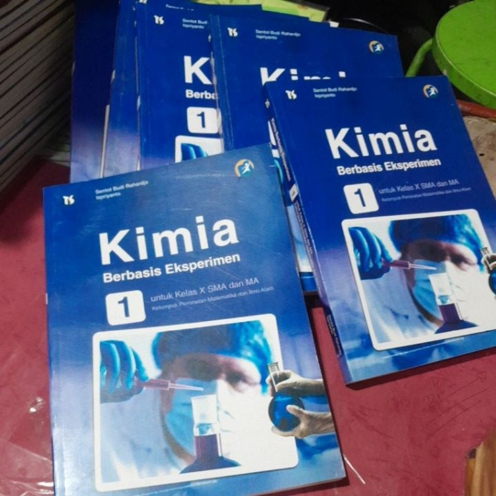 BUKU KIMIA BERBASIS EXSPERIMEN UNTUK SMA/MA KELAS X/10/1 PENERBIT TIGA SERANGKAI