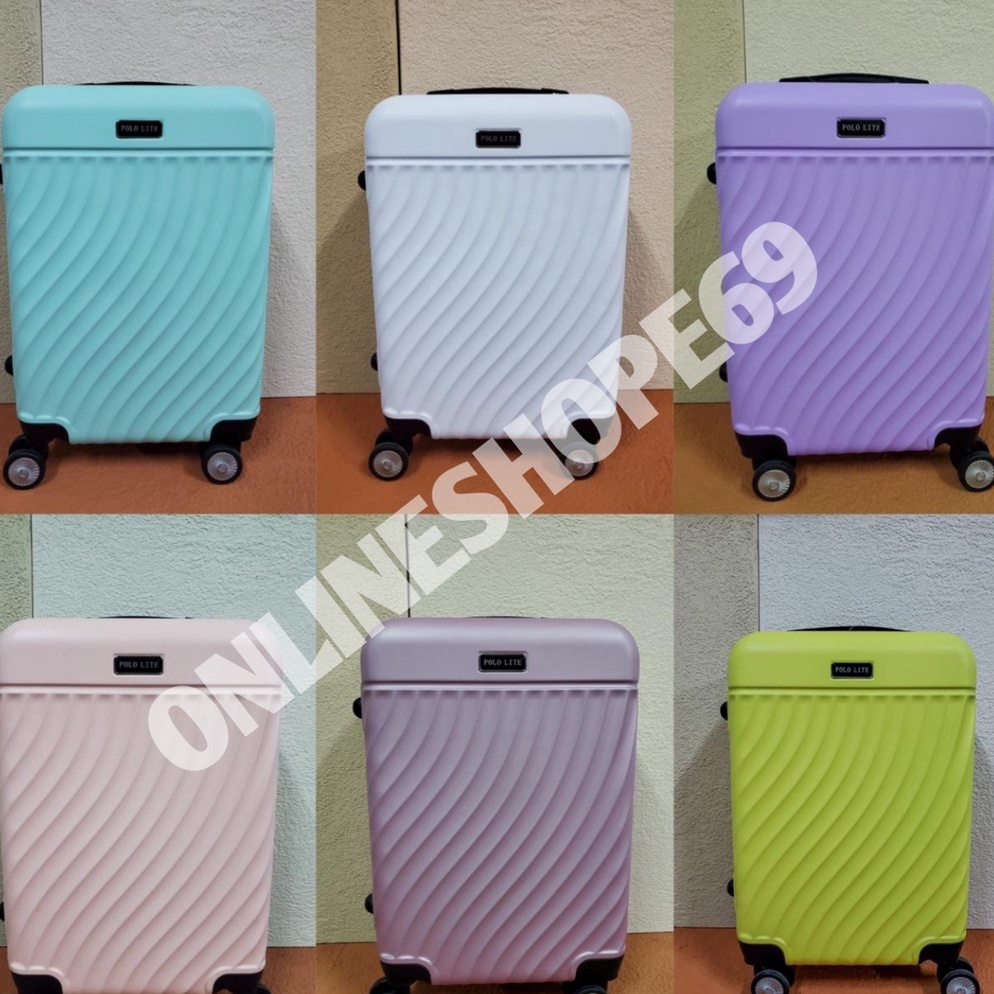 KODE V89T Koper fiber 2inci Bisa pengiriman instan koper polo koper roda empat koper polo explay kop