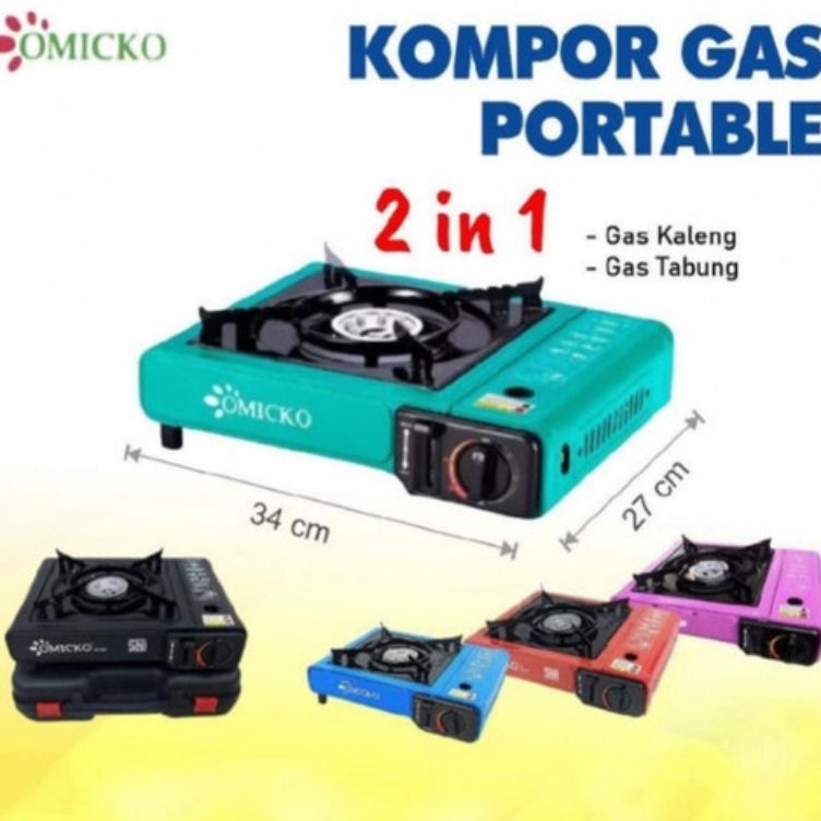 KODE T97Z Kompor Portable Kompor Gas Kaleng Portable Gas Stove Kemping Camping