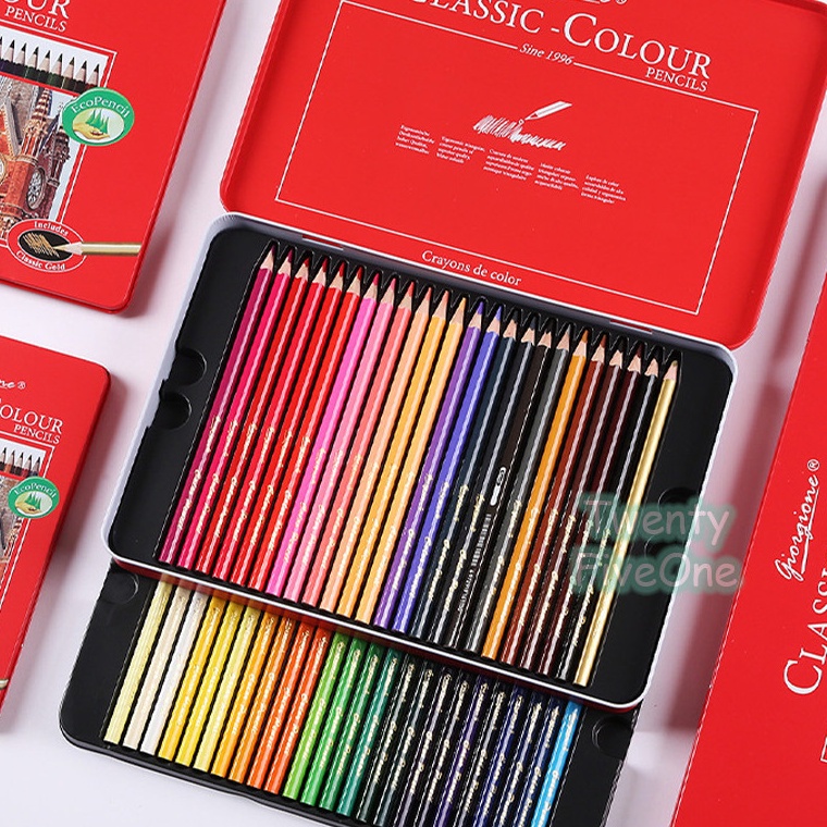 

KODE D13R Giorgione Oil Pensil Color 24364872 Colora Set Pensil Color Tong tebal segitiga