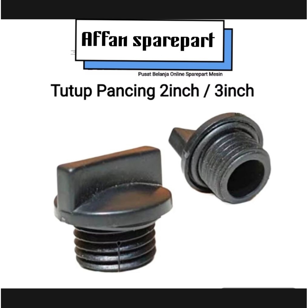 tutup pancingan air tutup water pump pompa alkon koshin 2" 3"