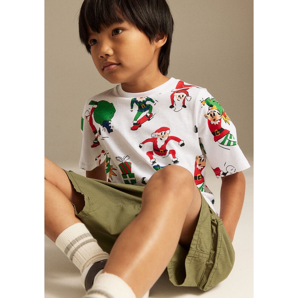 KODE X92F HM Anak LakiLaki Printed Tshirt