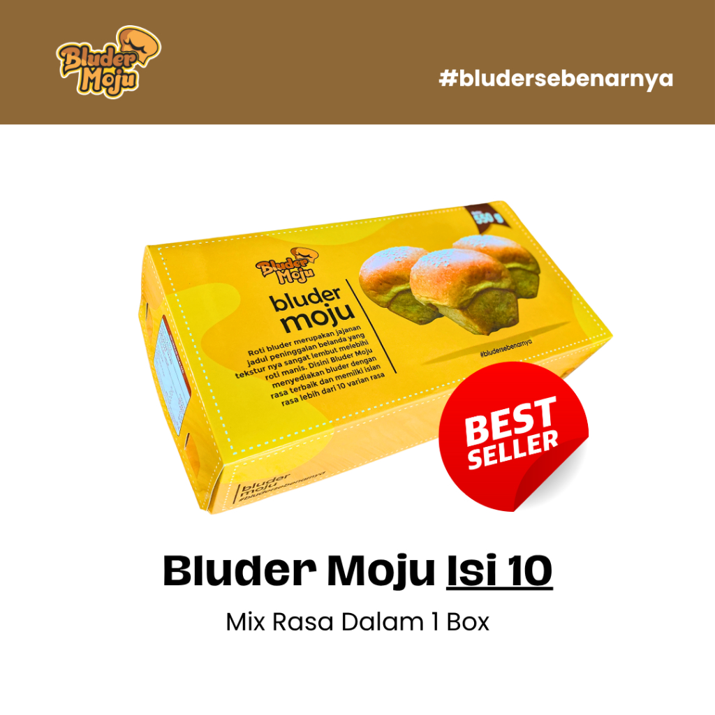 

Bluder moju terjangkau isi 10 asli oleh oleh dari kota madiun best seller yang selalu jadi tujuan