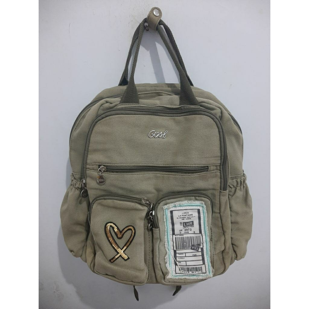 Gosh Preloved Backpack 599 + Free Tas Lova