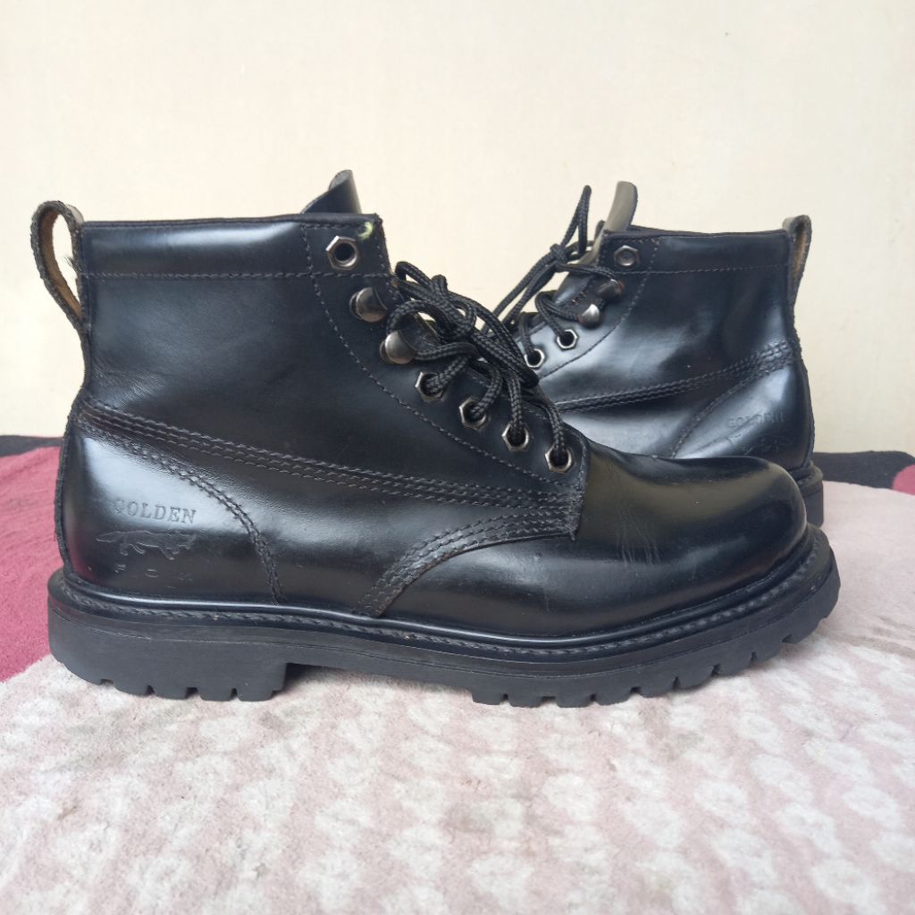 sepatu boot size 42 kulit made in usa