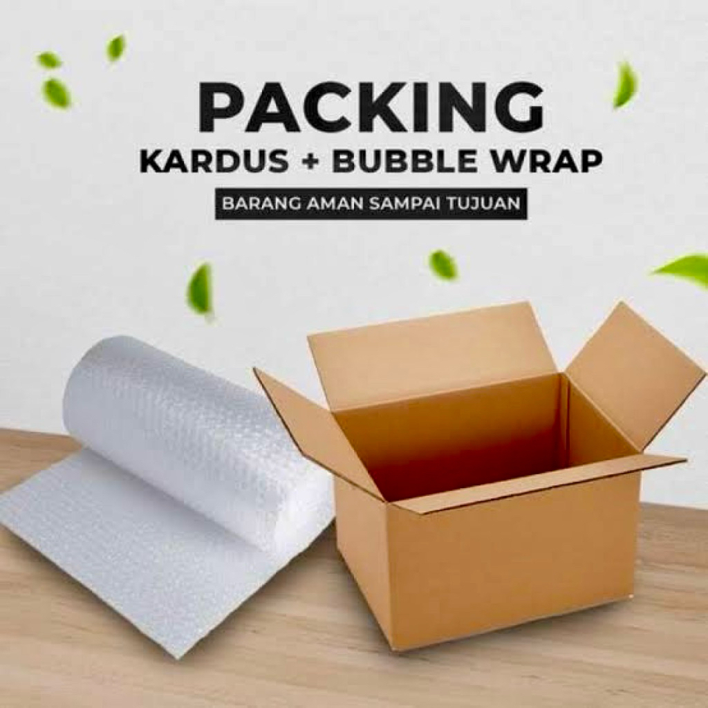

Extra BUBBLE WRAP / Tambahan bubble wrap extra aman