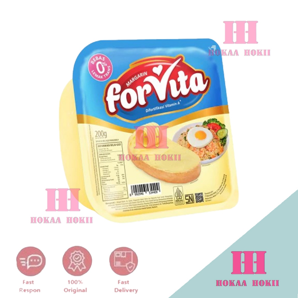

Forvita Margarine Serbaguna Cup 200gr