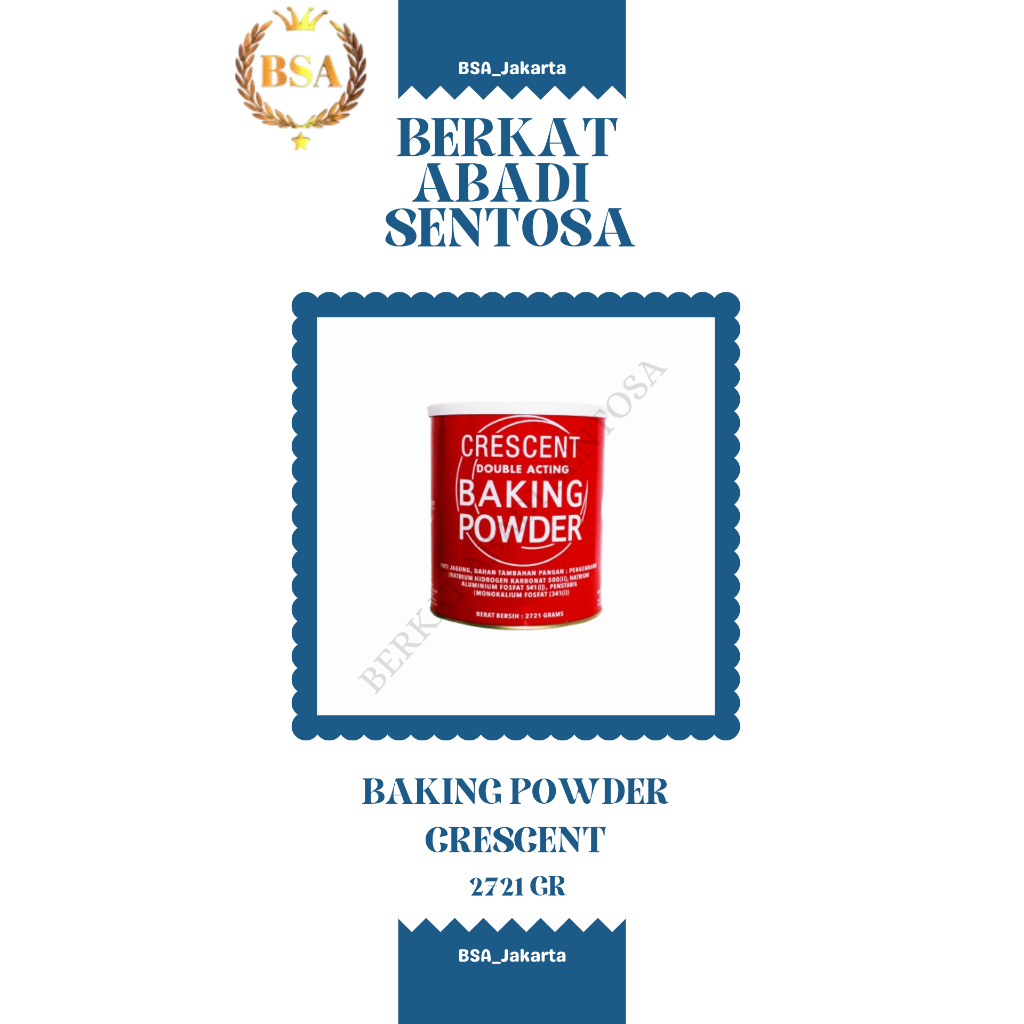 

BAKING POWDER CRESCENT (2721 GR)