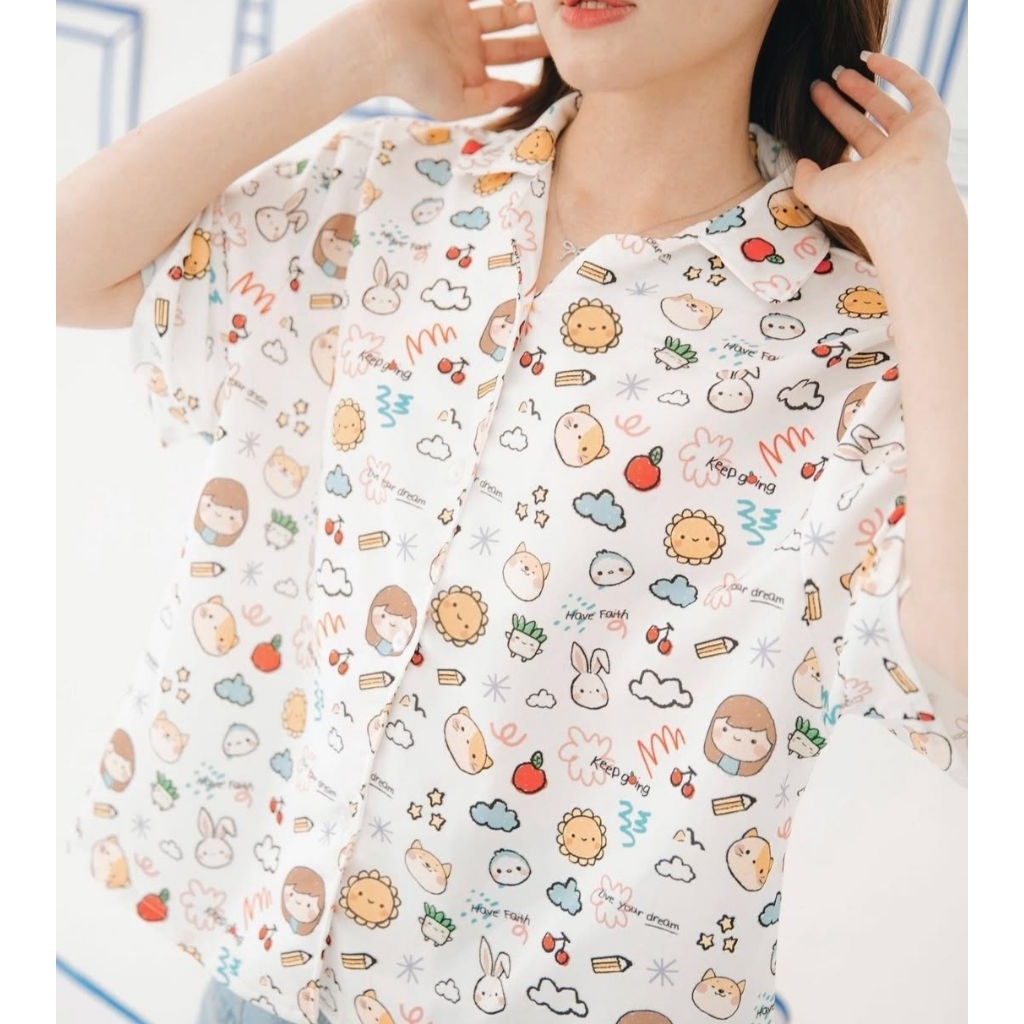 Sally&Piper x Byeol Crayon World Surprise Item Exclusive Merchandise - Foldable Hat & Shopping Bag, 