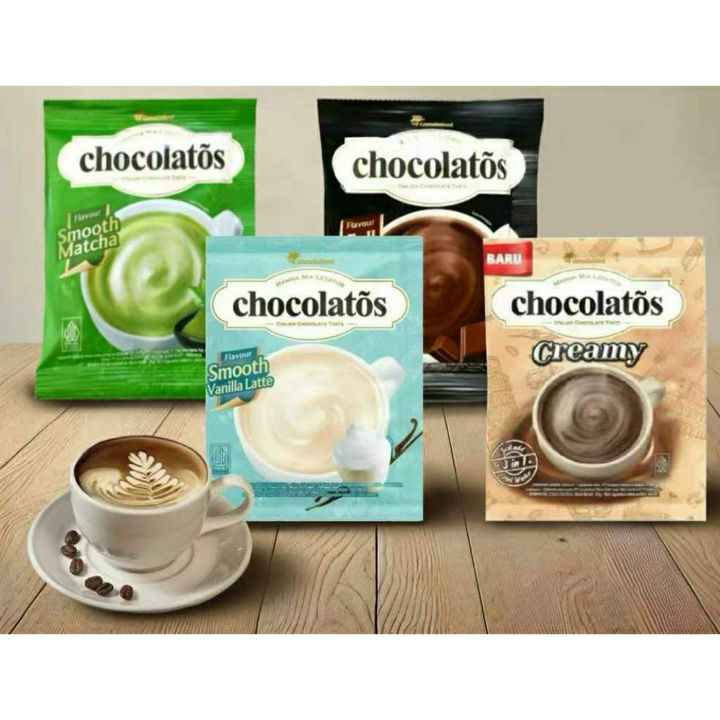 

✅LANGSUNG DIKIRIM,,,minimal order 10sachet bisa di mix varian apapun,,,chocolatos Rasa2