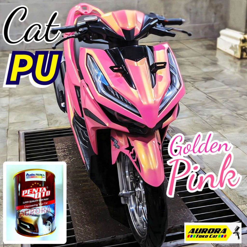 CAT PU GOLDEN PINK / ROSE GOLD / GOLDEN MAGENTA