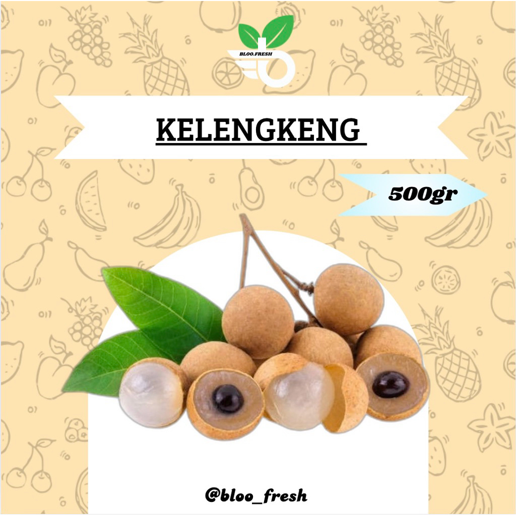 

Buah Kelengkeng (Harga Per Pack) - Bloo Fresh - Kelengkeng (500gr/Pack)
