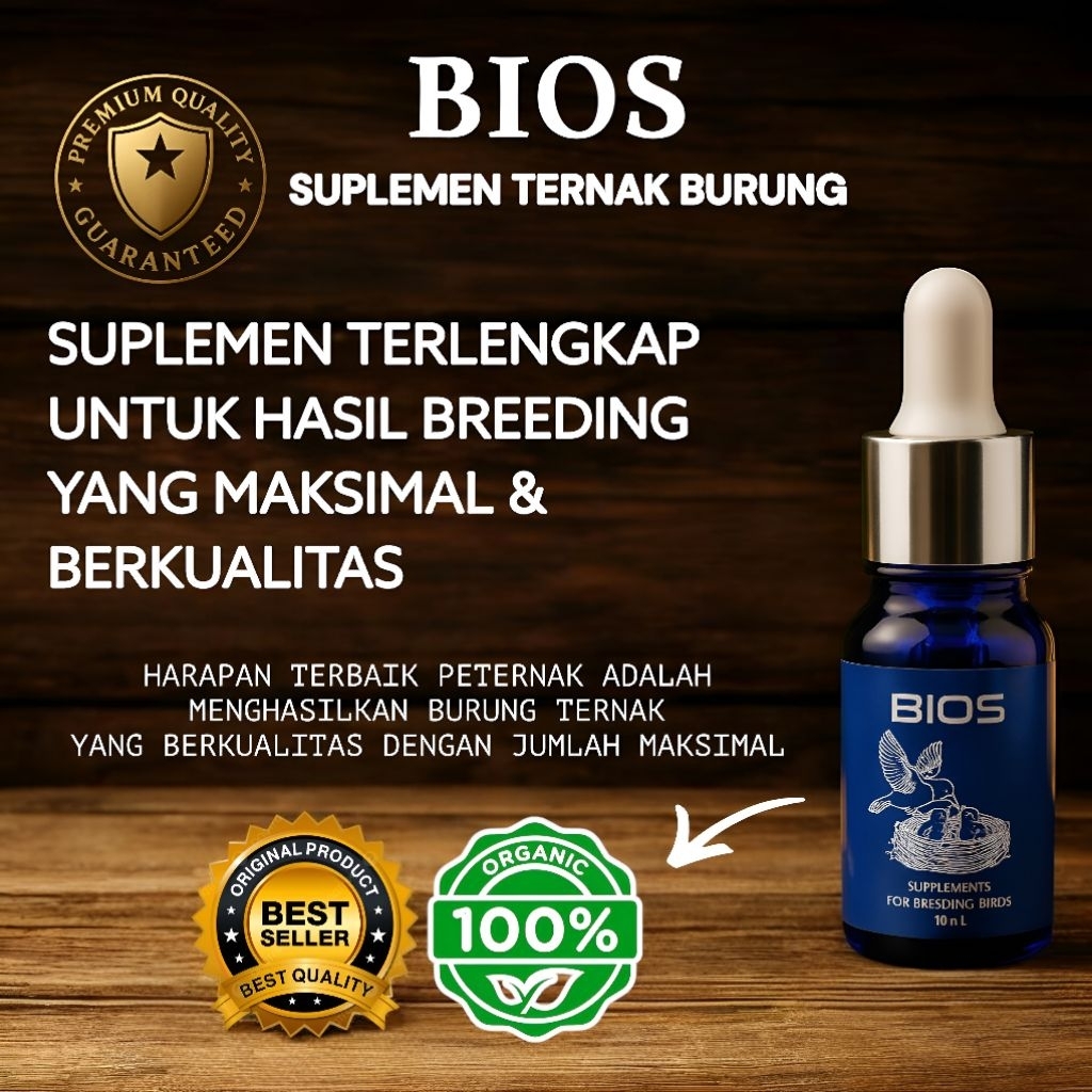 VITAMIN TERNAK BURUNG BIOS
