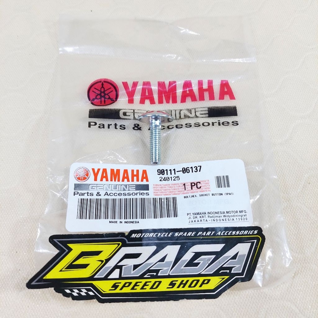 Baut L Cover Body Body Bawah R15 R 15 V2 V3 R25 R 25 Vixion R MT25 MT 25 ASLI ORIGINAL YAMAHA 90111-