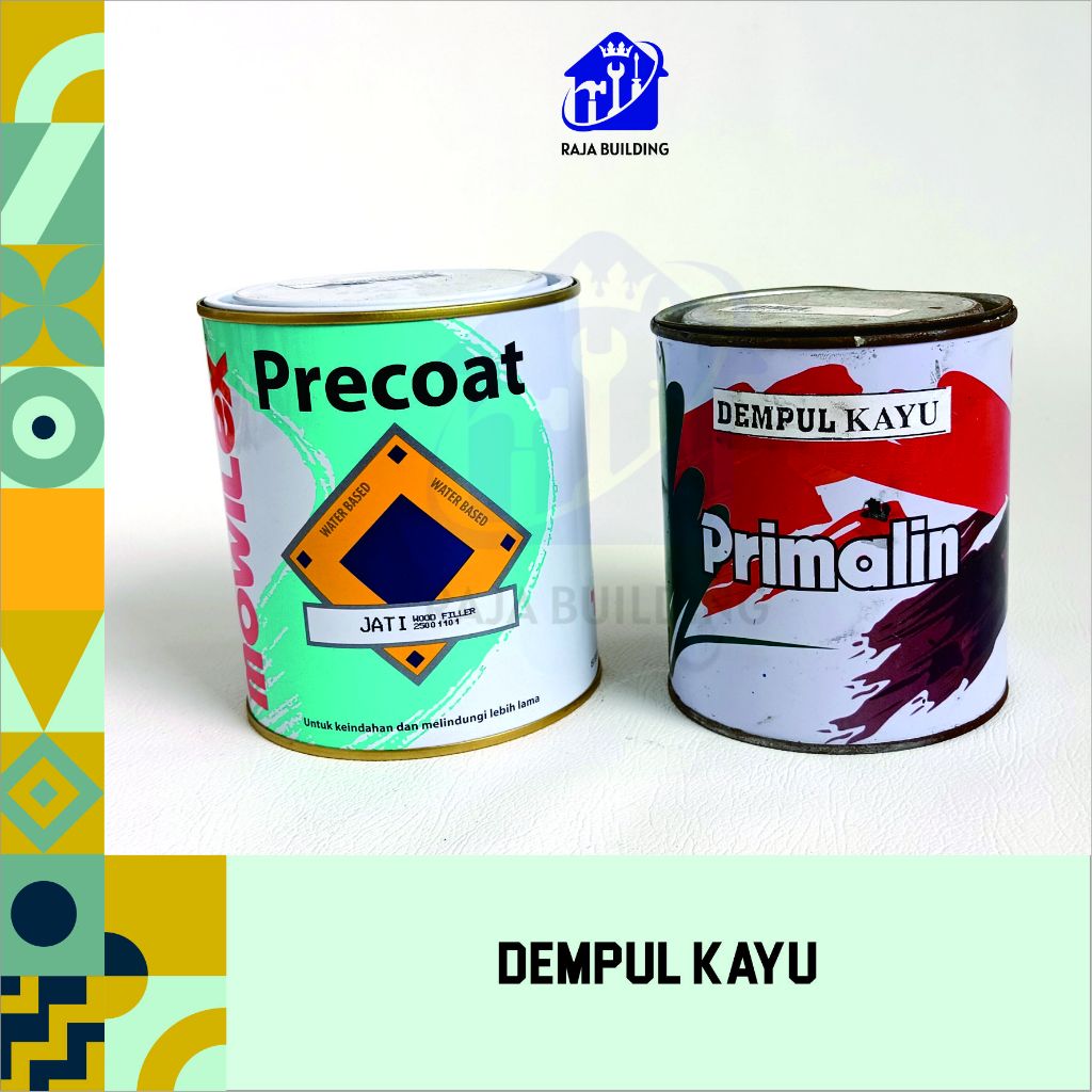 DEMPUL KAYU 1 KG/DEMPUL KAYU 1 KG MOWILEX WATERBASE/DEMPUL KAYU/DEMPUL/WOOD PUTTY 1  KG