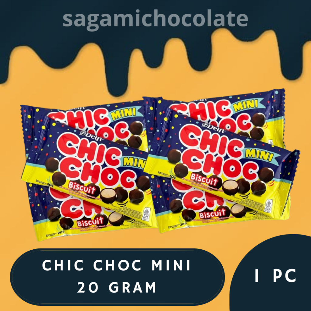 

DELFI CHIC CHOC MINI 20 GR ( 1 PC )