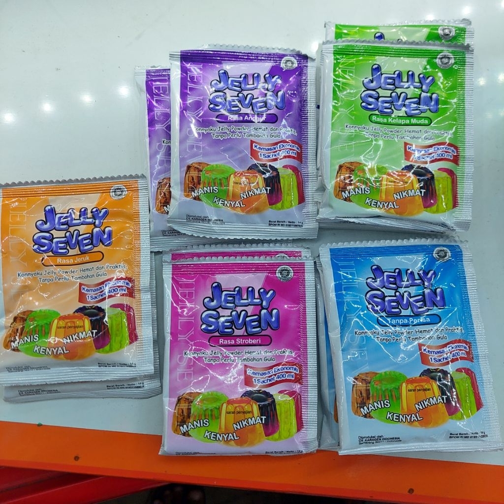 

Jelly seven rasa-rasa 1pak(12pcs)