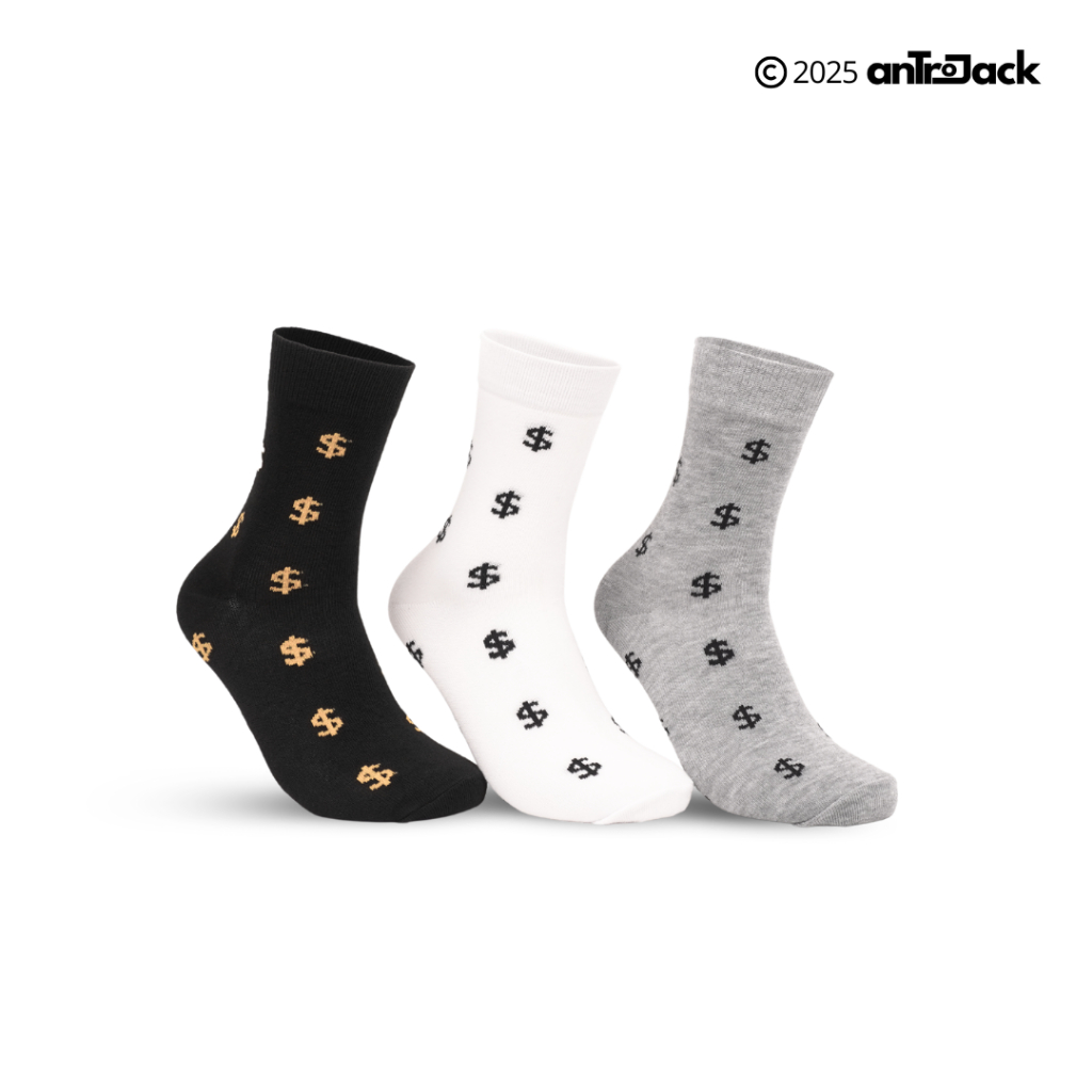 ANTROJACK - Kaos Kaki Quarter Dollar