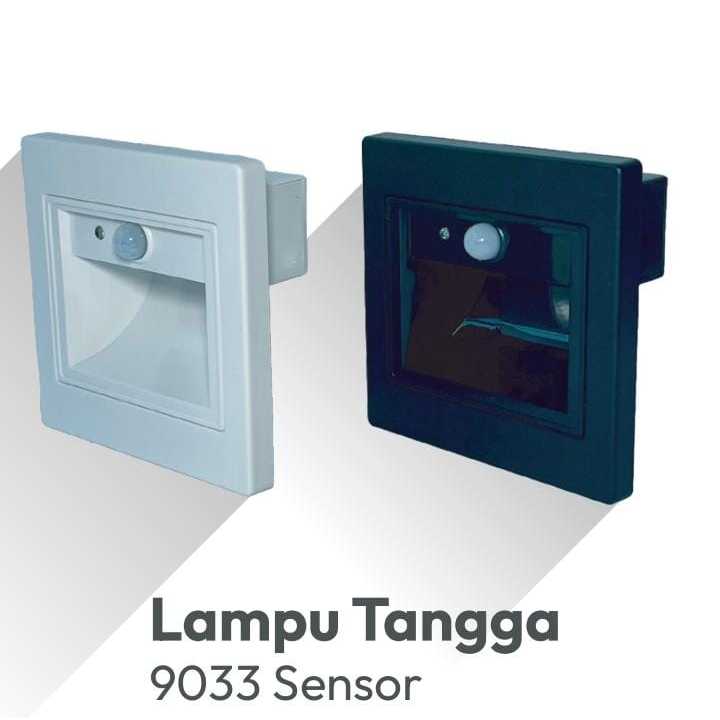 LAMPU TANGGA LED SENSOR GERAK 3WATT OSKA 9033 220V