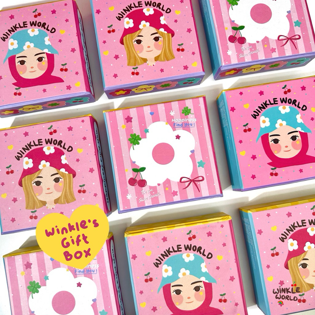 

Hardbox Winkle World / Gift Box / Box Hadiah / Kotak Hadiah / Kotak Kado Winkle