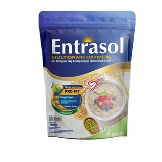 

ENTRASOL OATMEAL 180 GRAM / EXTRAK BUAH ZAITUN/ BETA GLUKAN